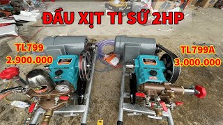 ĐẦU XỊT 2HP | Ti SỨ 26mm | Áp Suất Cao, Ít Hao Thuốc