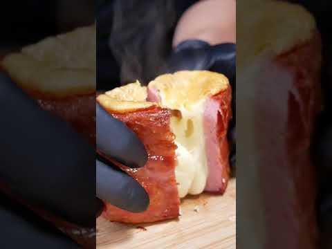 ASMR Cooking  “Spam with cheese” #Shorts