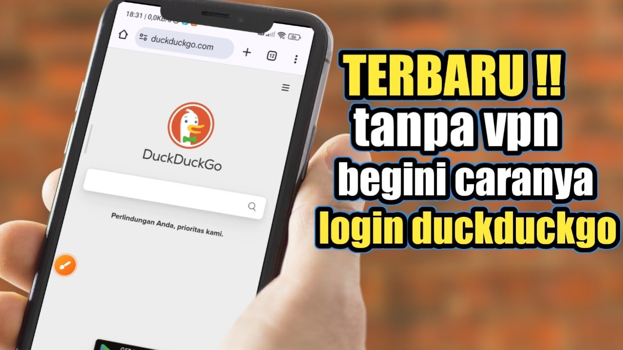 cara terbaru masuk di duckduckgo YouTube