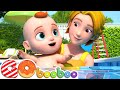 Swimming Song | Safe On The Pool | GoBooBoo Nursery Rhymes & Kids Songs