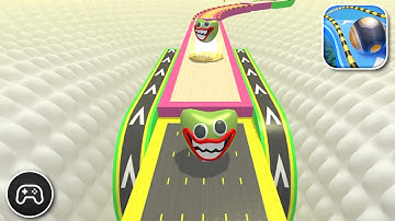 Action Balls: Gyrosphere Race - Gameplay Walkthrough Part 3 - Basic Game Level 18-20 (iOS, Android)