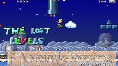 Mario Worker Android:(Mario Worker Android the lost levels) Snowing nights. by me
