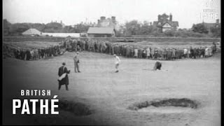 Record Win In Golf Final (1921)