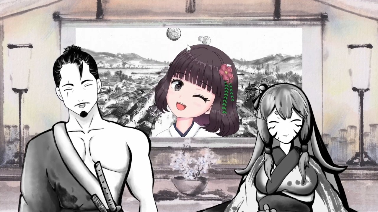 【世界初!?】水墨画VTuberニュース｜ワンダリア横浜と大河ドラマ「豊臣兄弟！」関連、そして…