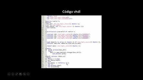 ROM para almacenar salidas a display siete segmentos. VHDL y RTL. Quartus.