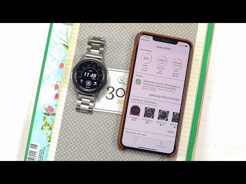 In this video, Cam shows you how to set up and pair your Galaxy Watch with an iPhone. Samsung's Gala. 