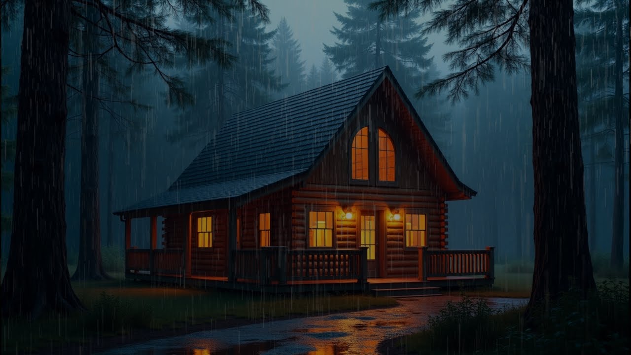 Sounds of Rain & Thunder for Deep Sleep – Relax Your Mind & Sleep Peacefully Tonight