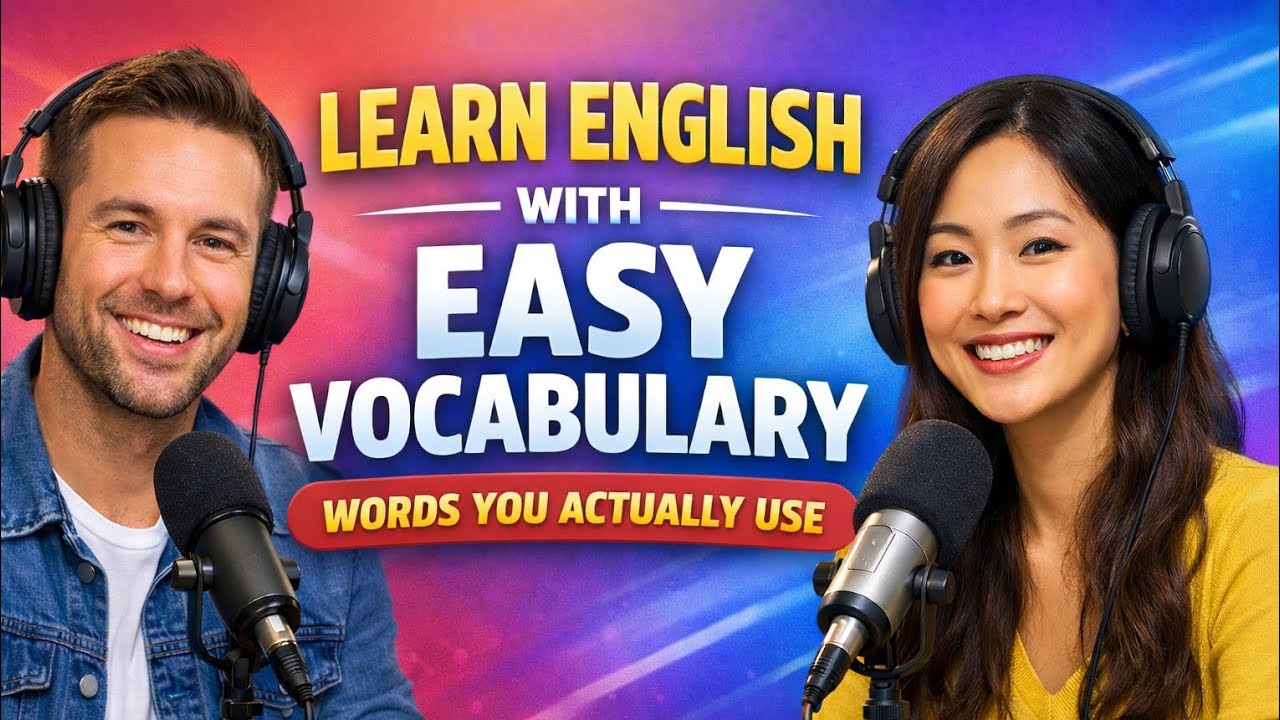 Learn English With Easy Vocabulary | Words You Actually Use | Beginner