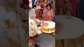 Gilgitbaltistan k shadi ki rasam, Dulhan roti banati aur dulha roti pakata,