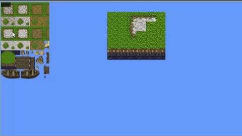 My first attempt to make a RPG Map Editor using XNA (Monogame)