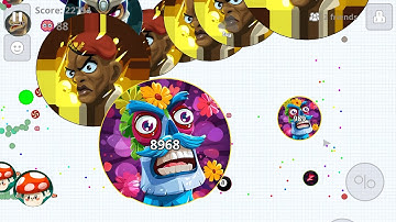 CRAZY DESTROYING TEAMS (AGARIO MOBILE 