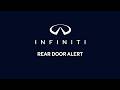 2027 INFINITI QX80 - Rear Door Alert