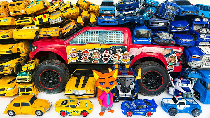 🔥 Great Battle of Yellow & Blue Robot Cars | Bumblebee vs Optimus Prime | Tobot Unboxing & Review 🤖🚗