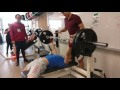 225 bench for a damn triple