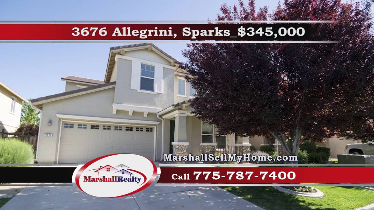 3676 Allegrini Drive, Sparks NV 89436 - Home of the Week- $345,000