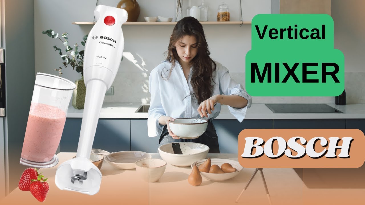 Hand blender Bosch MSM14100 Most useful stick mixer YouTube