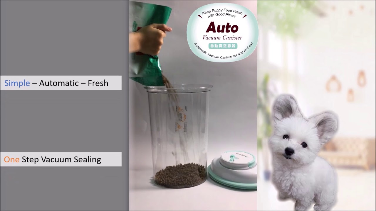 AUTO VACUUM PET FOOD YouTube