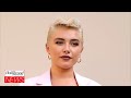 Florence Pugh Hit in the Face by Flying Object While Promoting ‘Dune: Part Two’ | THR News