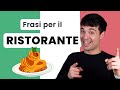 Phrases to use at an ITALIAN RESTAURANT | Italian Vocabulary