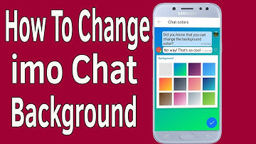 Imo Update | Chat Background | How To Change imo Chat Background - Helping Mind