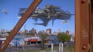 Ovnis en la ciudad / ufo sightings #alien #invasion #extraterrestre