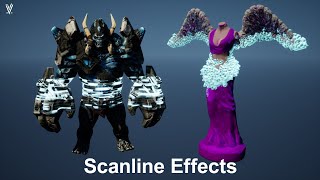 Scanline Effects - Unreal Engine
