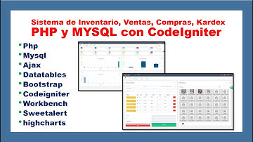 Sistema de Inventario, Ventas, Compras, Kardex con Codeignite,PHP, Mysql, AJAX, Bootstrap