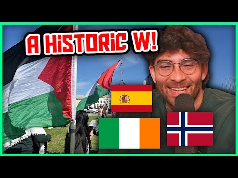 Thumbnail for Ireland, Norway & Spain Officially Recognize Palestine as a State | Hasanabi Reacts to BBC News