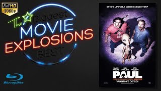 The Biggest and Best movie explosions: Paul (2011) Farm House