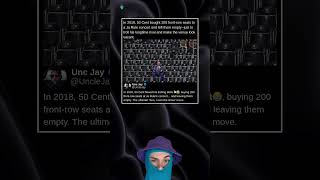 In 2018, 50 Cent bought 200 front-row seats to a Ja Rule concert.