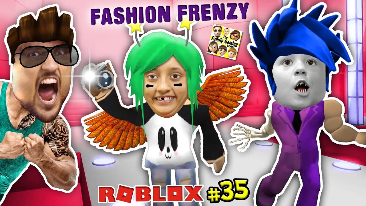 Fgteev Fashion Frenzy Roblox 35 Silly Scary Famous Celebrity