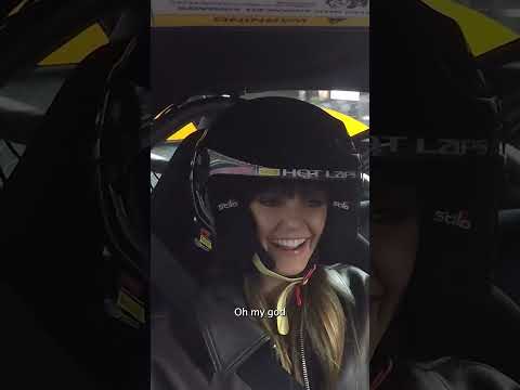 F1 Hot-Lap With Vampire Diaries Star Nina Dobrev! 