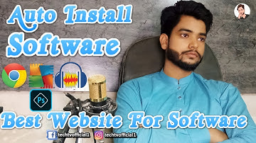 How To Install Multiple Windows Software Just One Click | Install All PC Software