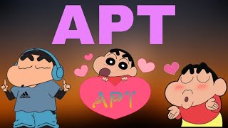 APT Song in Shinchan version❤️😇 Shinchan's Version of Apt Song | APT Song 2025 | Trending Hindi Rap
