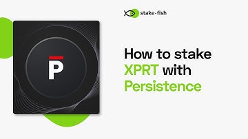 How to Stake XPRT with the Persistence Wallet