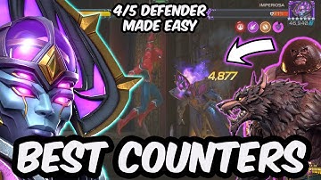Best Imperiosa Counters & Fighting Tips - New 4/5 Defender MADE EASY - Marvel Contest of Champions