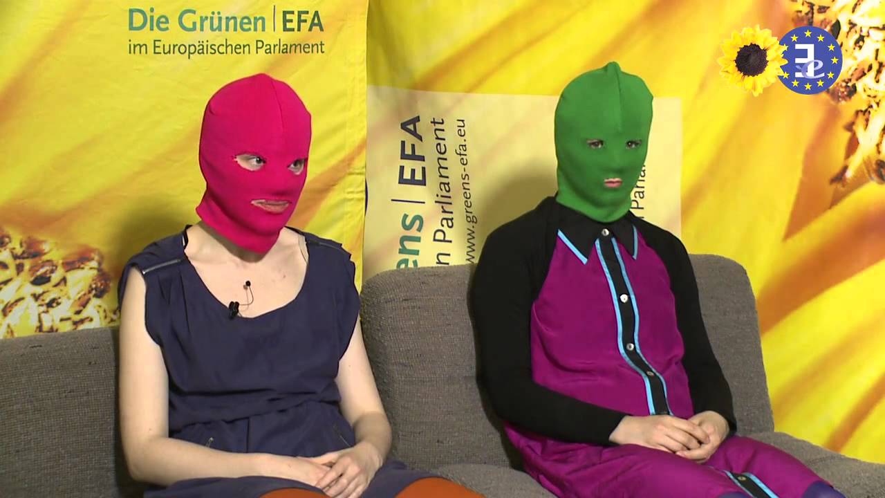 Pussy Riot im Europäischen Parlament