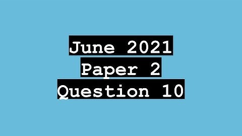 CXC (CSEC) Math Paper 2 | June 2021 Question 10