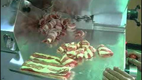Automatic Slicer Machine (MST-350) Slicing of Bacon and Ham