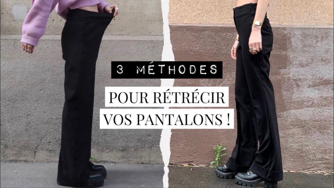 Ajuster un pantalon au niveau de la taille en 5 min ! 