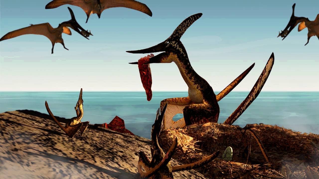 Выращен семьей птеранодонов...