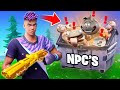 The NPC LOOT *ONLY* Challenge in Fortnite!