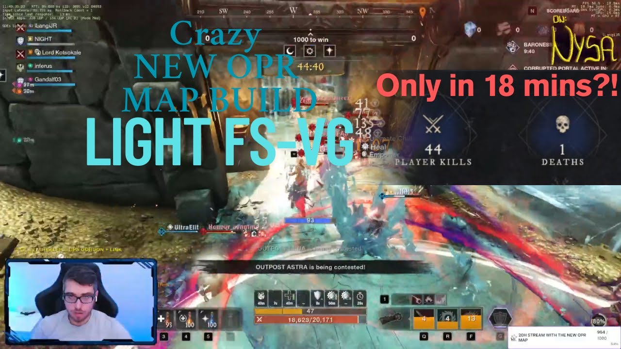 New OPR MAP - FS VG Build - UNCUT 18 mins OPR Footage with 44 KILLS!