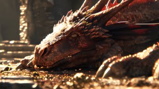 Dragon ASMR ambience sounds and music for sleep, relax, meditate, or just enjoy