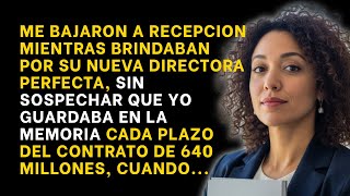 Me Degradaron A Recepcionista… Hasta Que Dejé Que Su Contrato De 640 Millones Expirara.