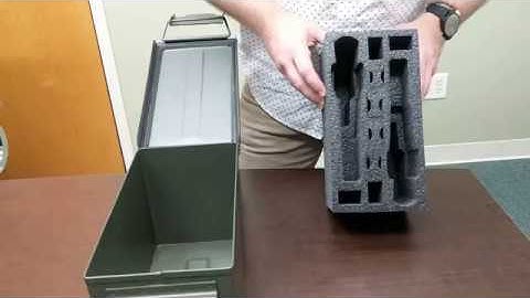 MyCaseBuilder .50 Cal 2 pistol/8 Magazine Custom Foam Insert