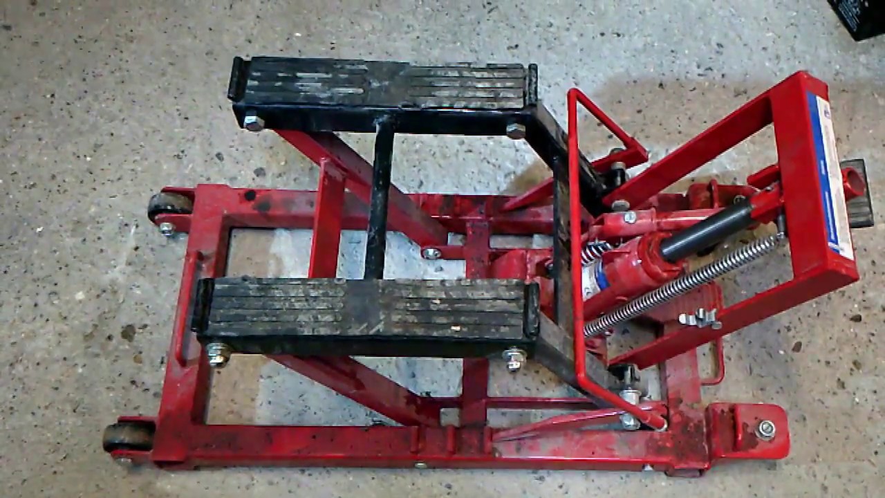 motorcycle jack review ish look around YouTube