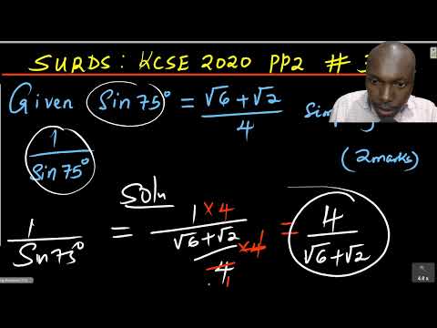 SIMPLIFYING SURDS |