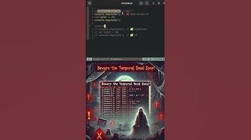 JavaScript interview questions| What is Temporal Dead Zone? day2 #javascript #html #css #interview