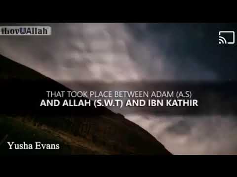 Adam asks Allah a very wise question